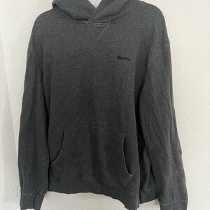 Roots Men's Charcoal with Colorful Detail Hoodie XL